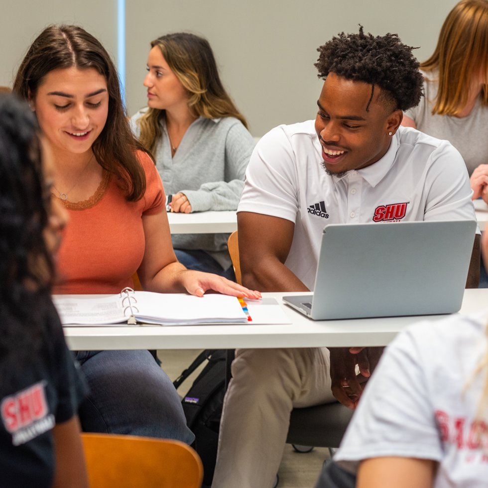 Students in class