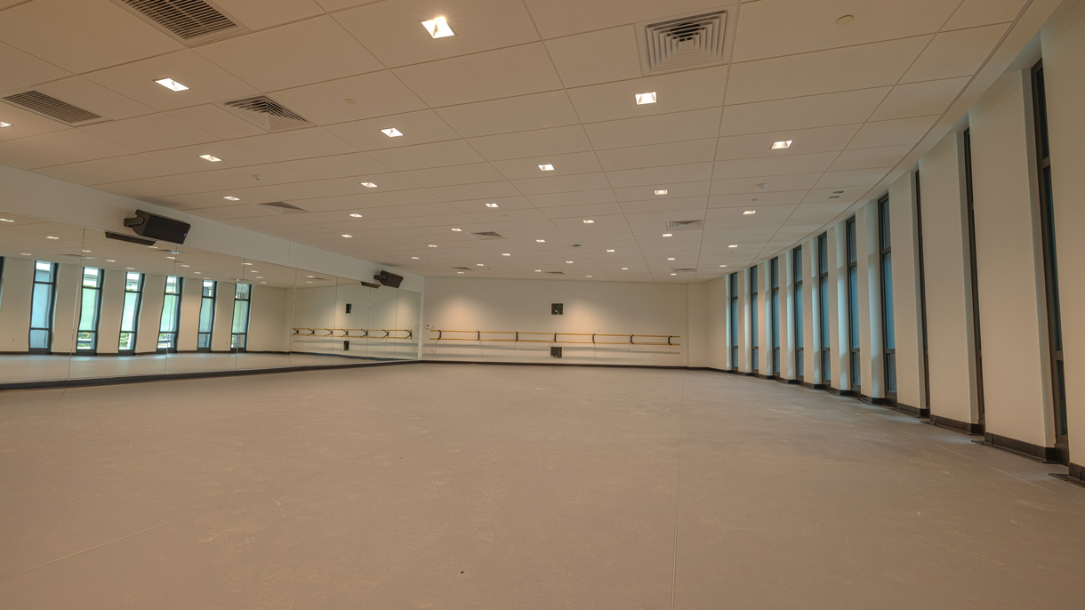 Performing arts training room