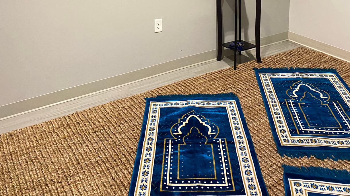 Muslim Prayer Room in the Martire Center