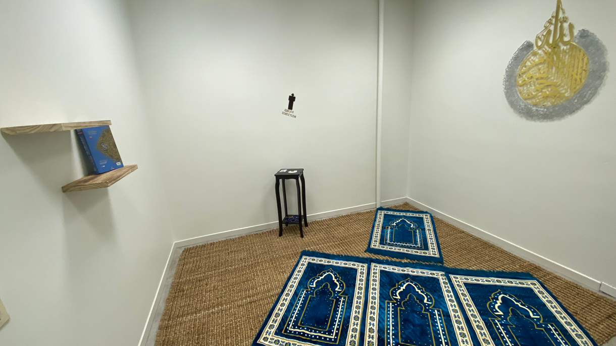 Muslim Prayer Room at West Campus