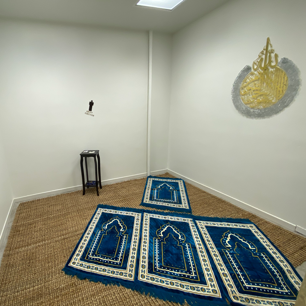Muslim Prayer Room at West Campus