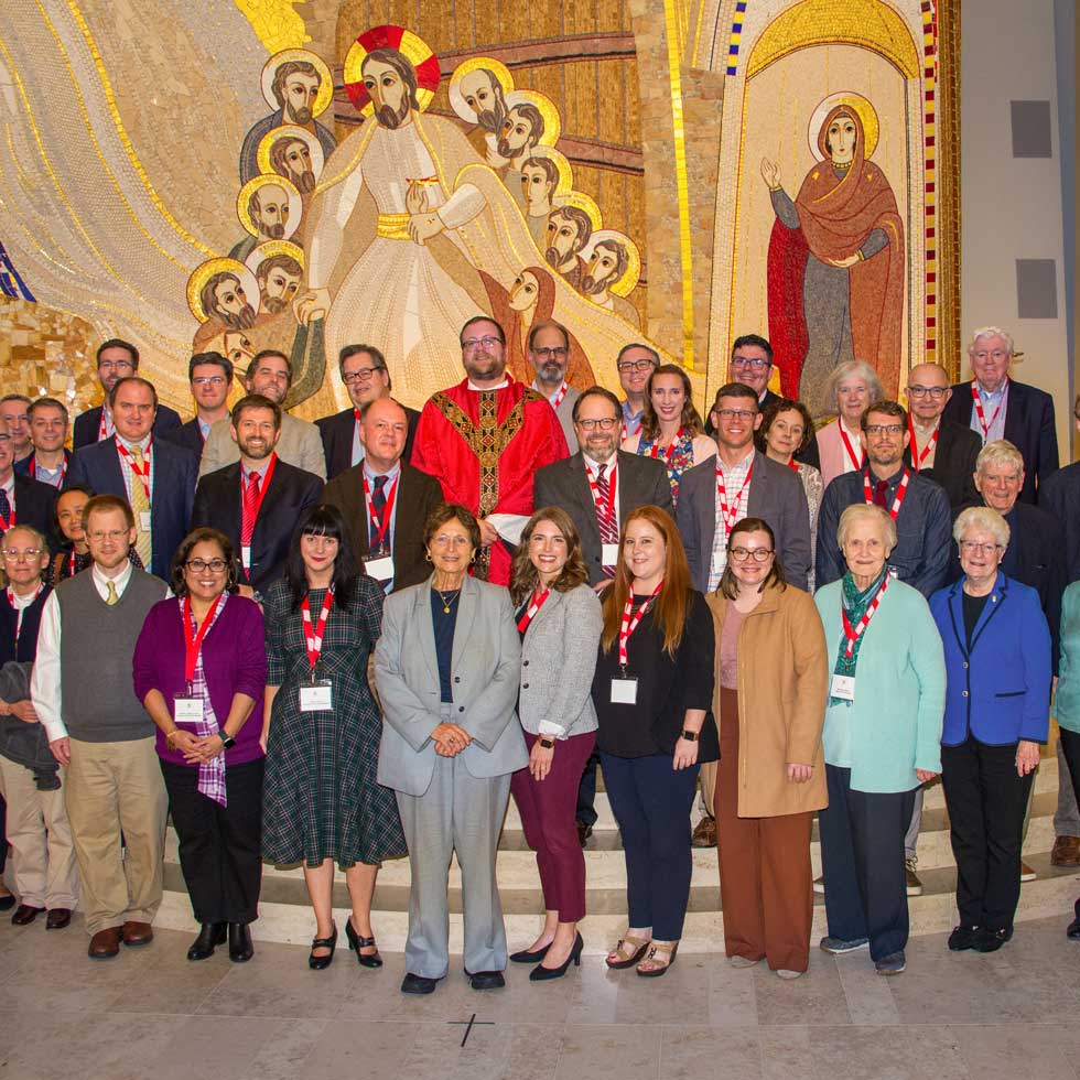 Participants at the Vatican Mass