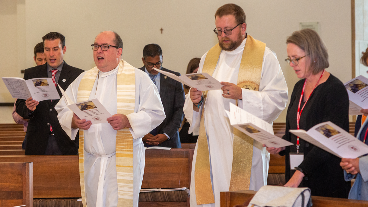Mass at the Chapel of the Holy Spirit