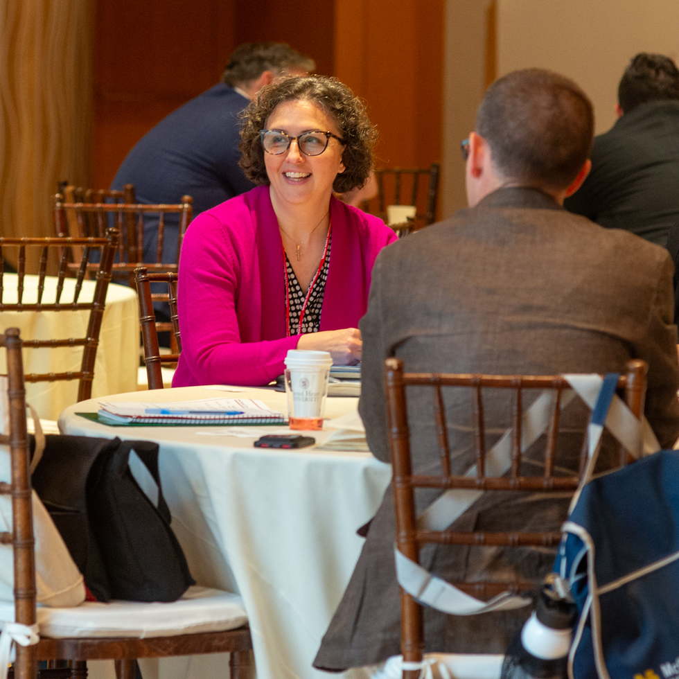 Catholic Studies Symposium participants collaborate in workshops