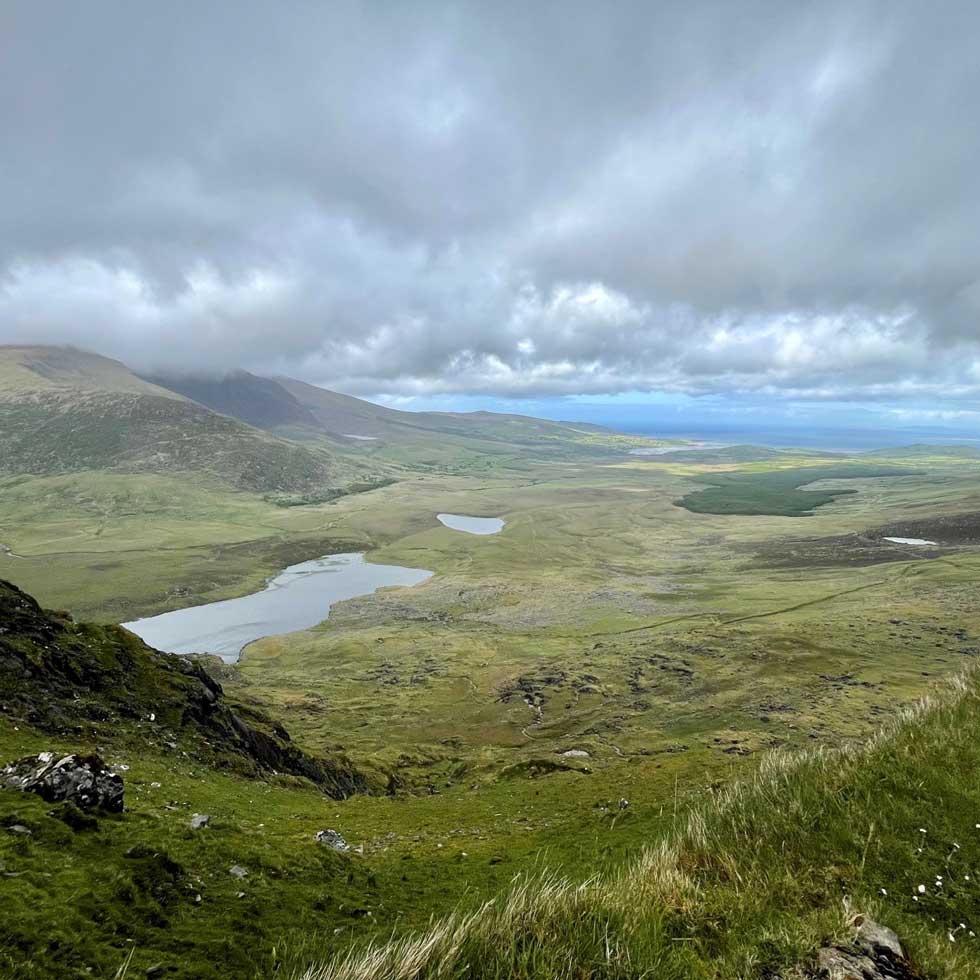 Rolling hills of Dingle, Ireland