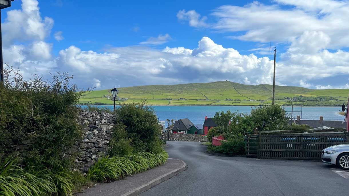 Water and hills in Ireland
