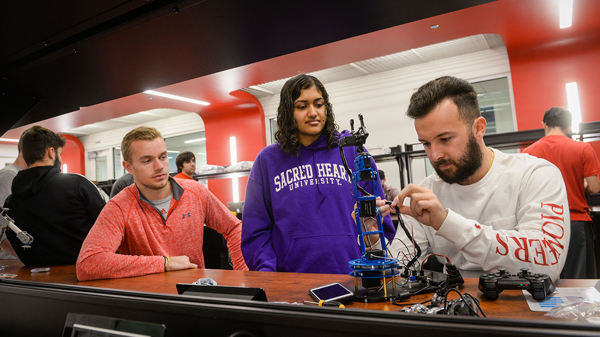 the AI lab at west campus