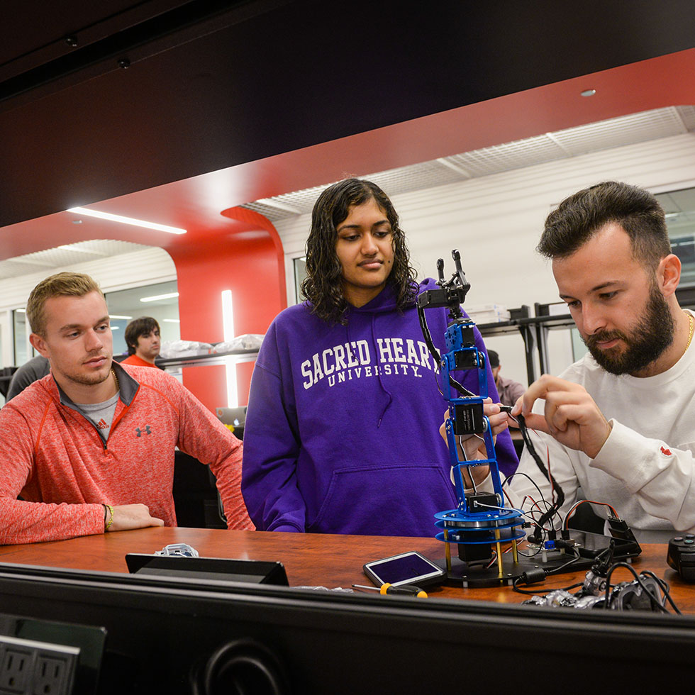 the AI lab at west campus