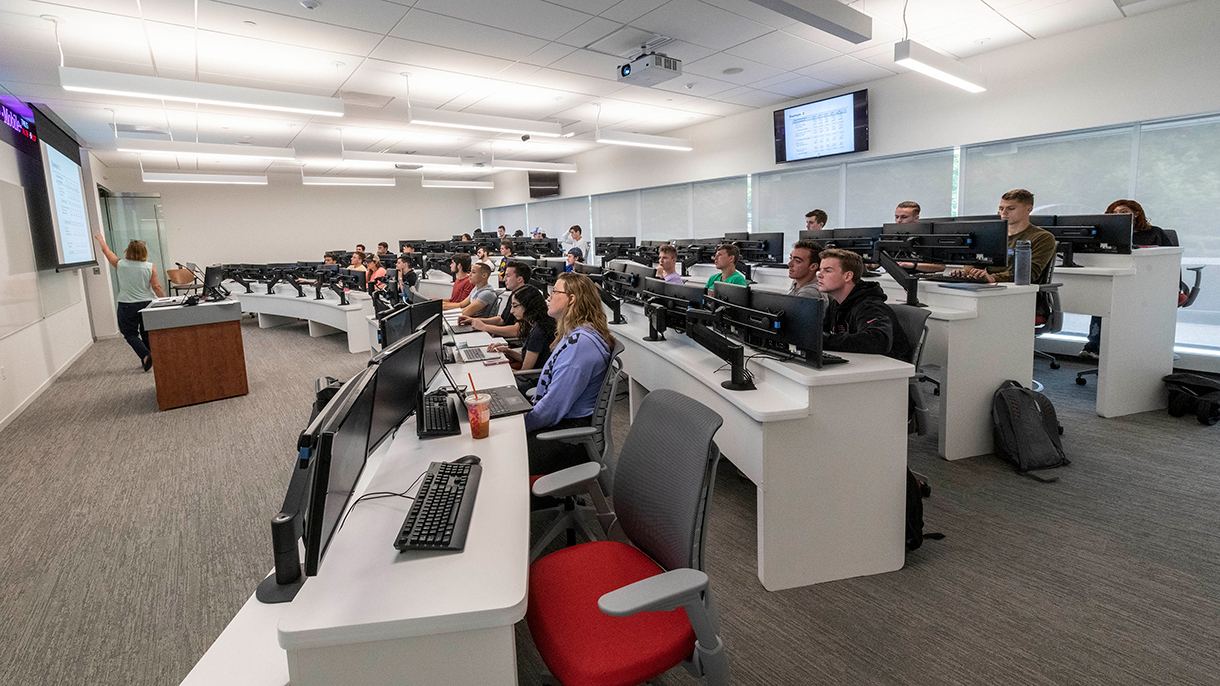 finance lab at SHU