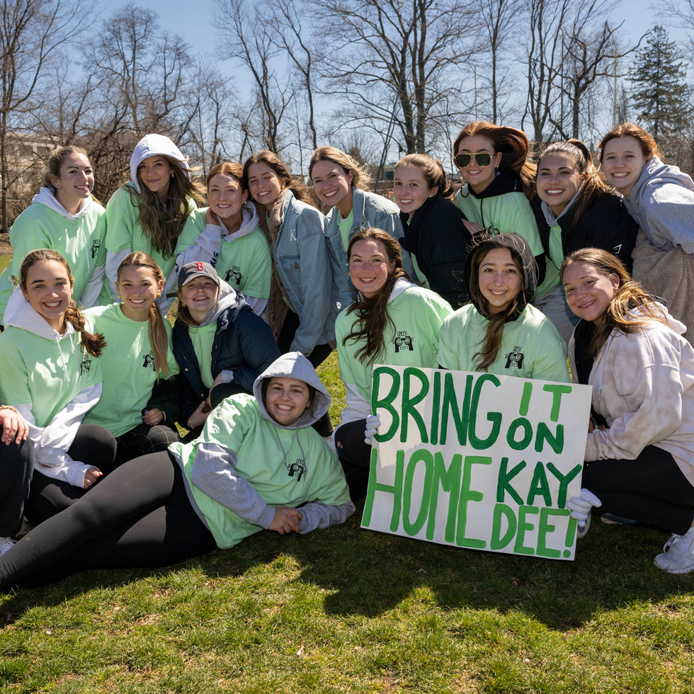 Members of Kappa Delta during Greek Week