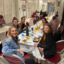 Students at table