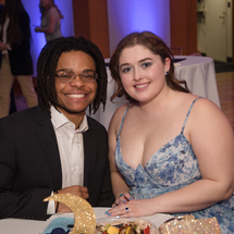 Graduate students at President's Graduate Student Gala
