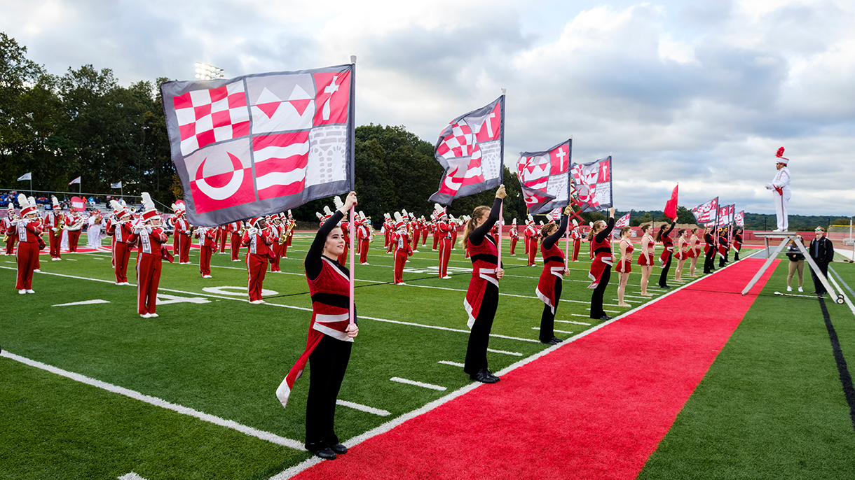 SHU Band students