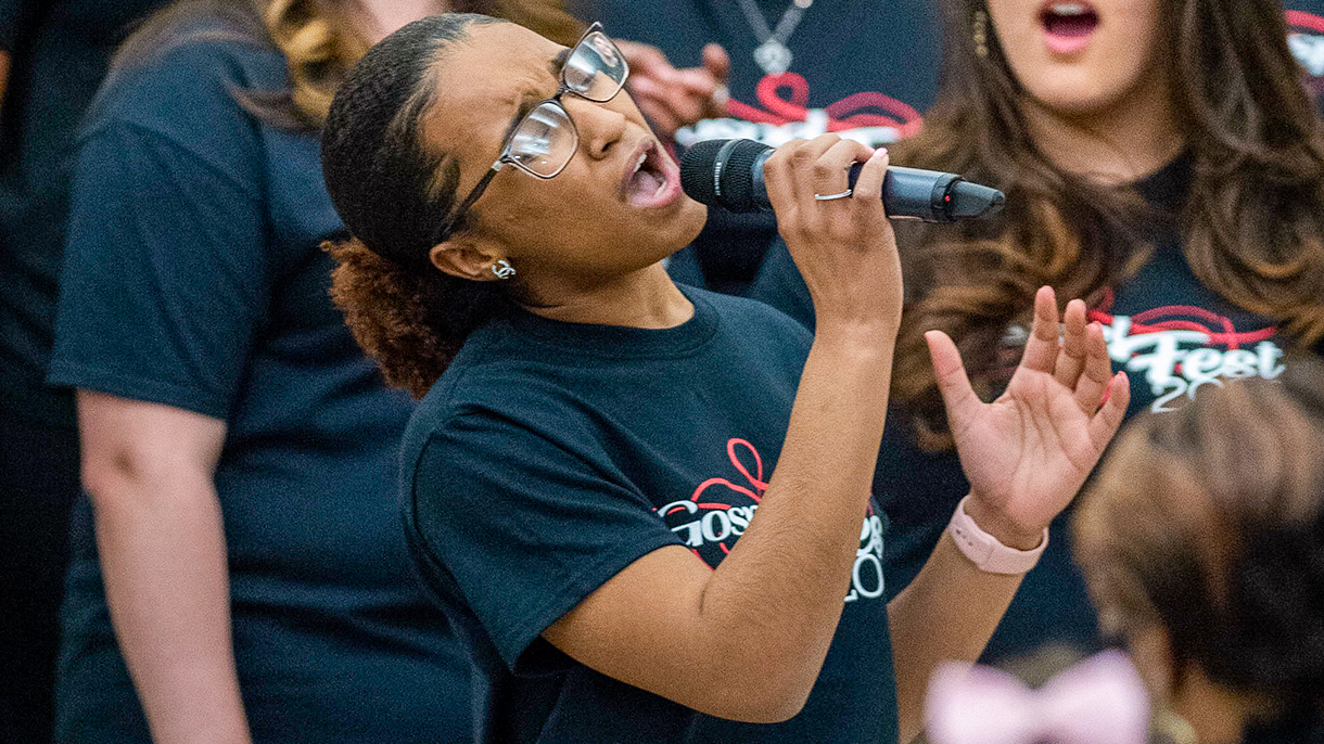 SHU choral students