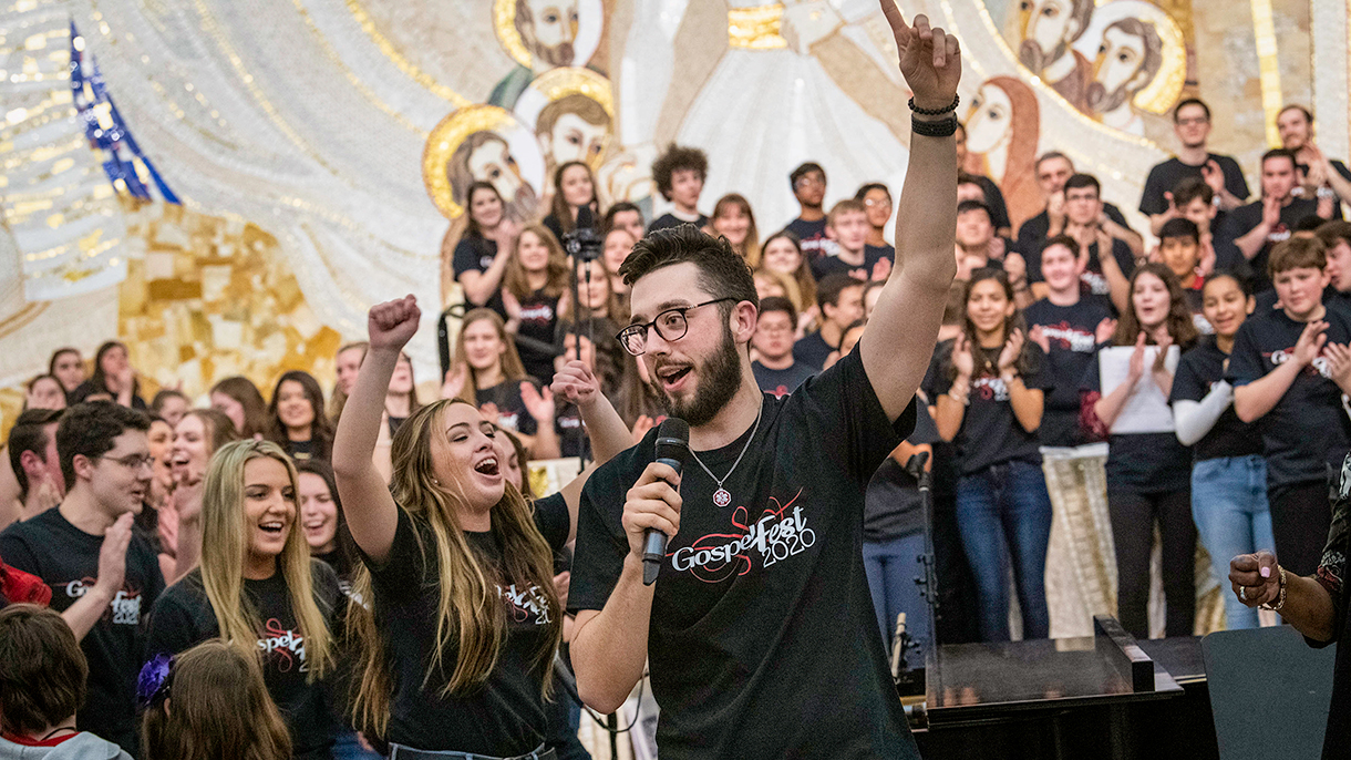 Choral program at SHU