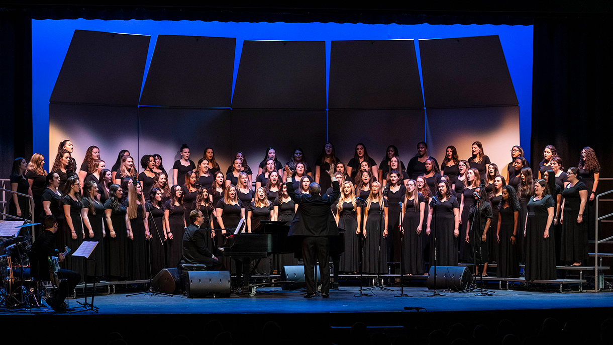 Choral program at SHU