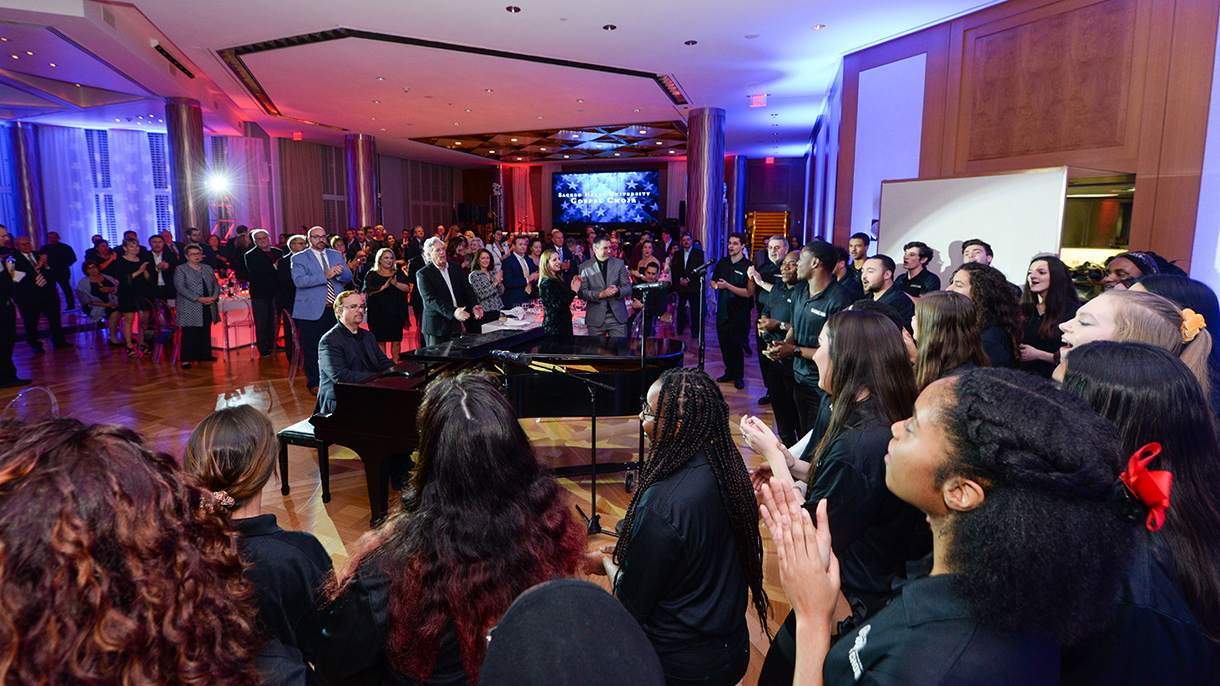 Choral program at SHU