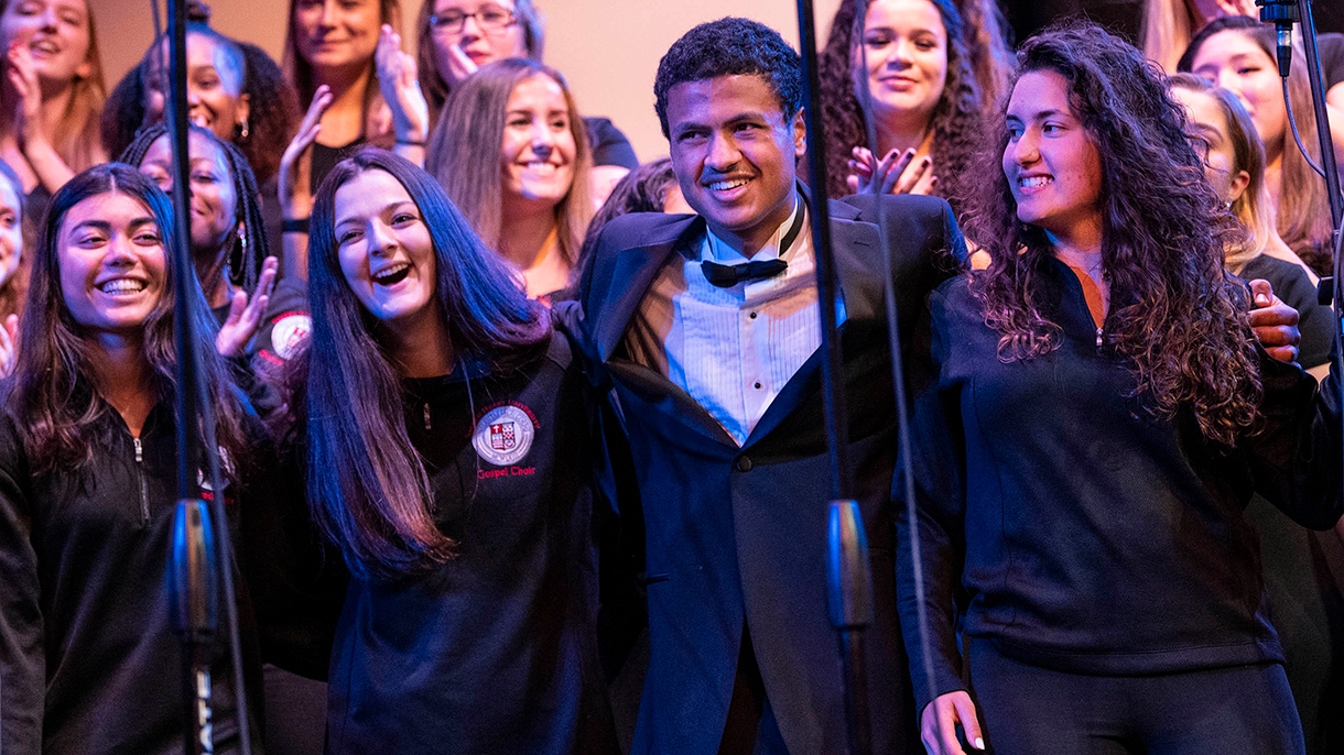 Choral program at SHU