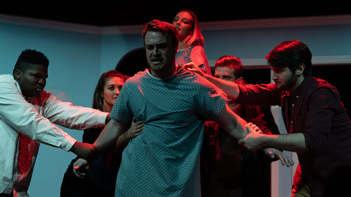 theatre students at SHU