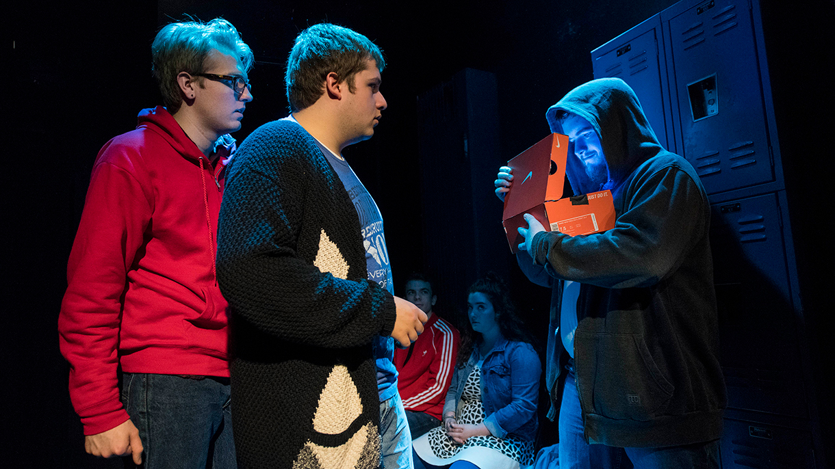 theatre students at SHU