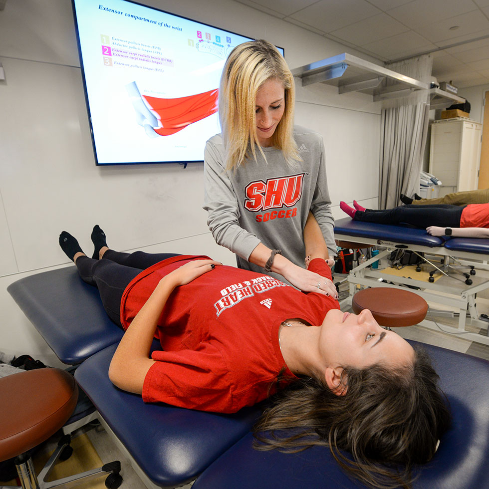 SHU Physical Therapy lab