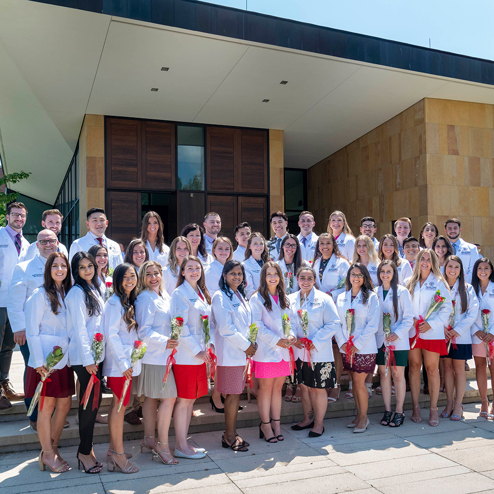 Sacred Heart University’s physician assistant studies program hosted the annual White Coat Ceremony at the Chapel of the Holy Spirit.