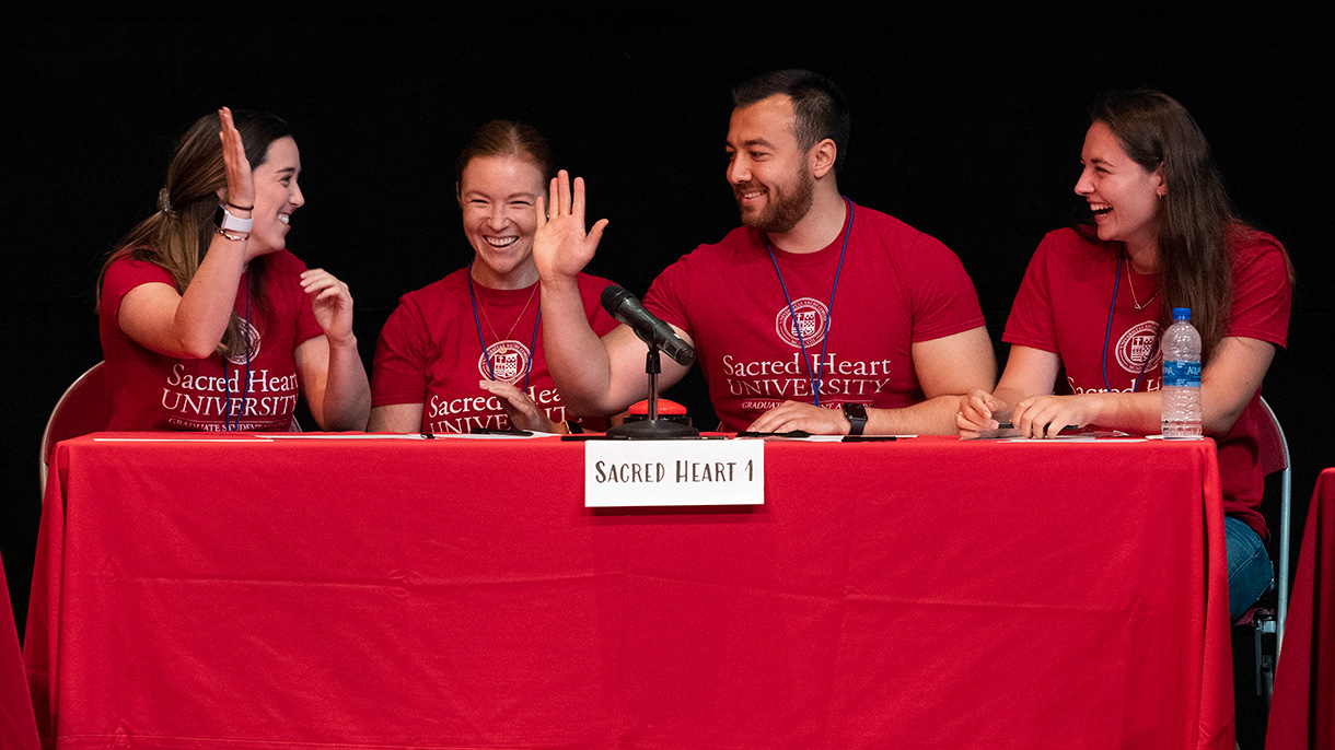 The Sacred Heart University's Physician Assistants program hosted a PA student day for all PA students across Connecticut.