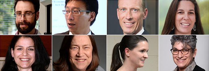 Collage of faculty headshots