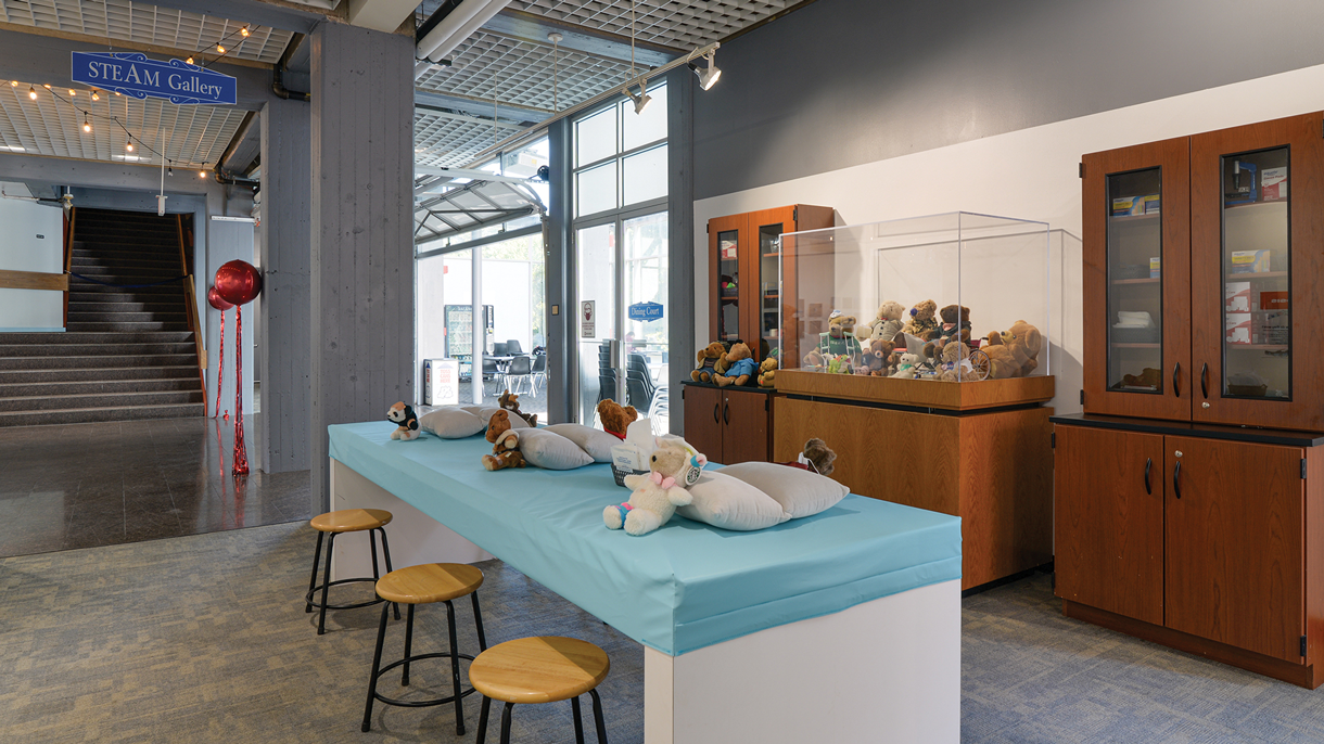 Teddy Bear Triage Exhibit
