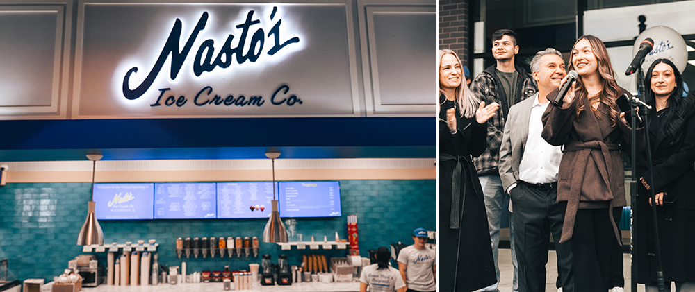 Nasto Ice Cream Shop and the Nasto family