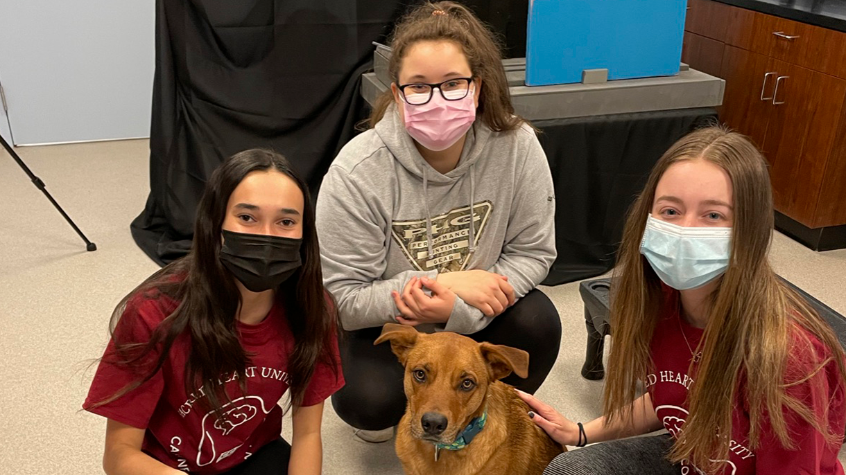 Fenn, Nat, Jocelyn and Danielle
