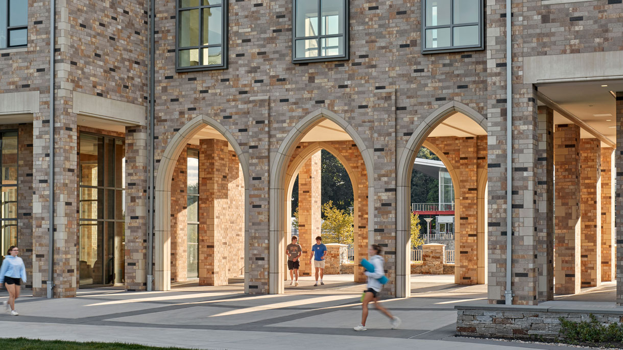 Frances Xavier Cabrini Hall Archway