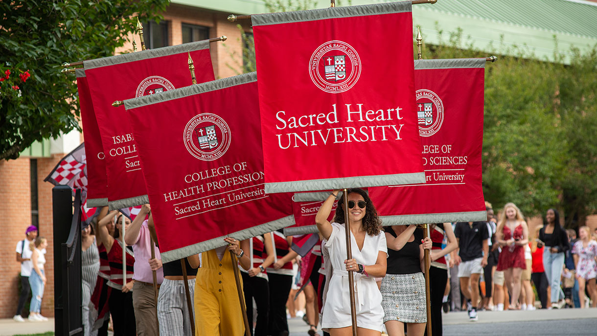 New Student Induction/Flag bearers