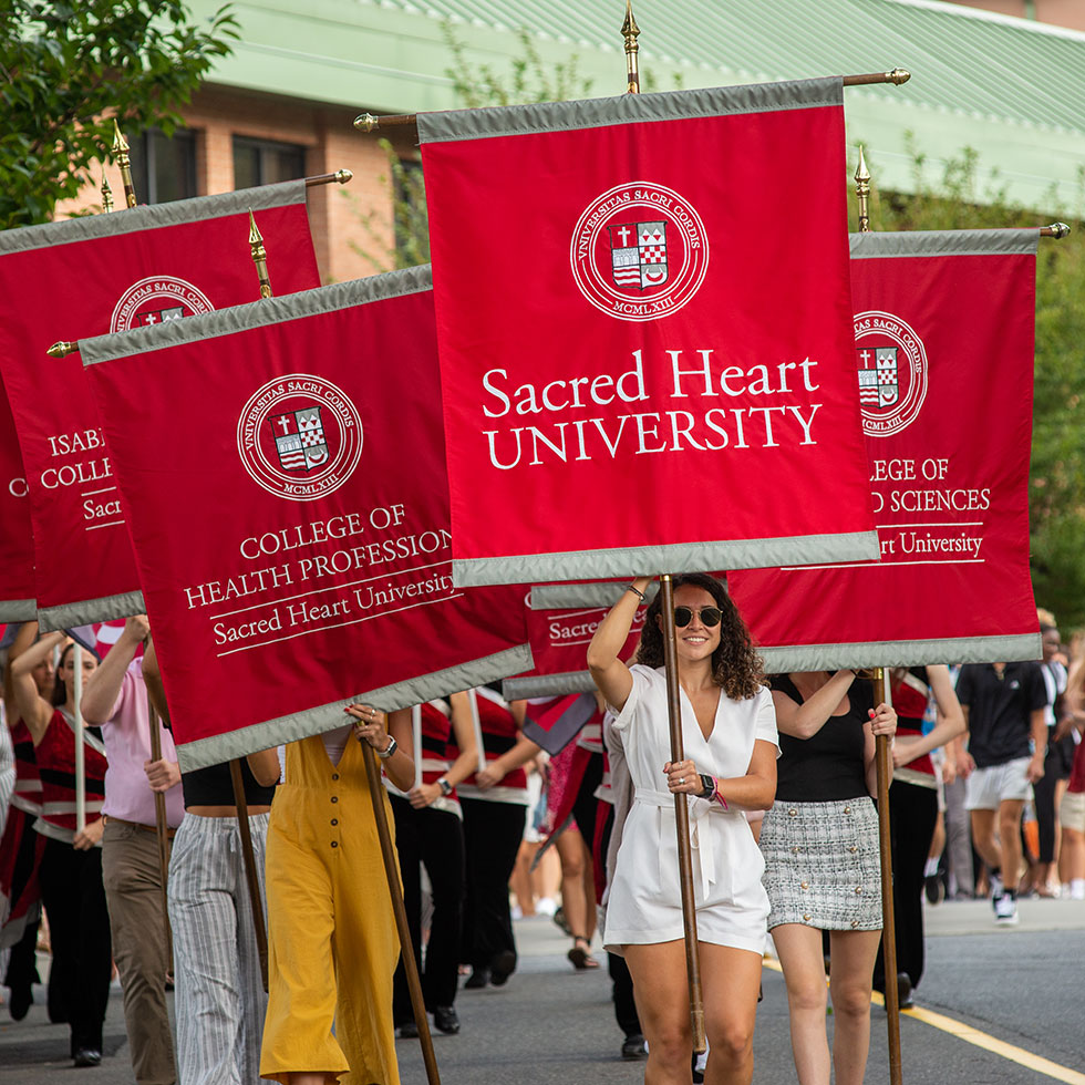 New Student Induction/Flag bearers