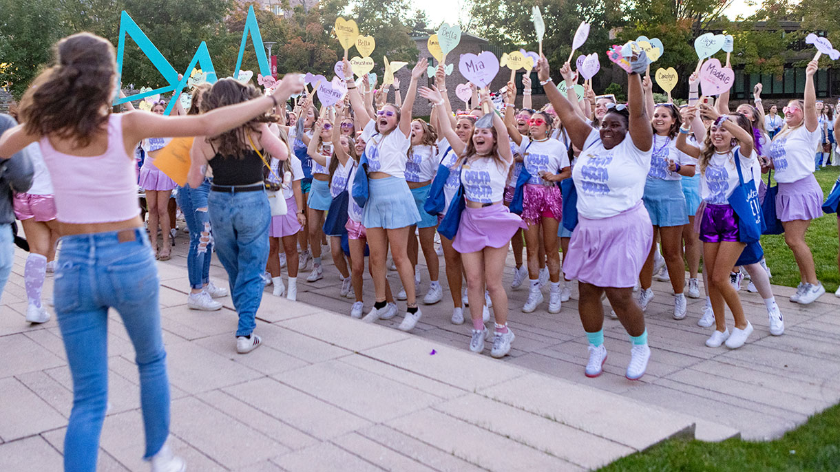 Panhellenic Bid Day