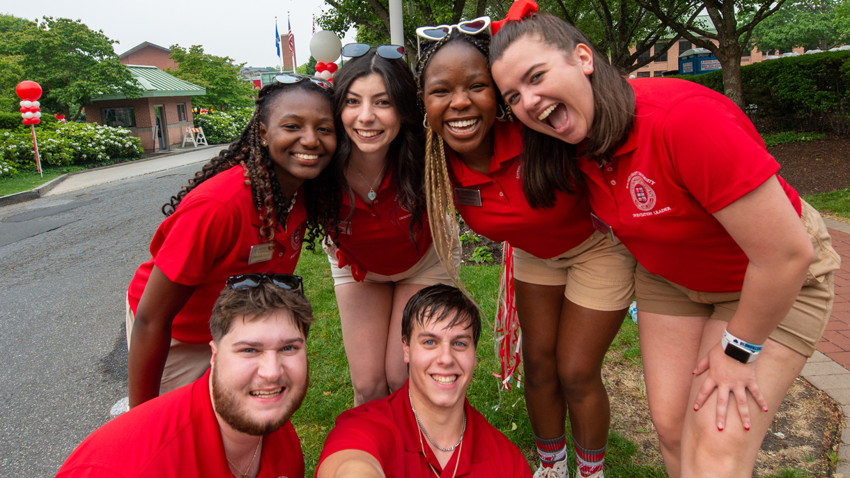 Group of orientation leaders