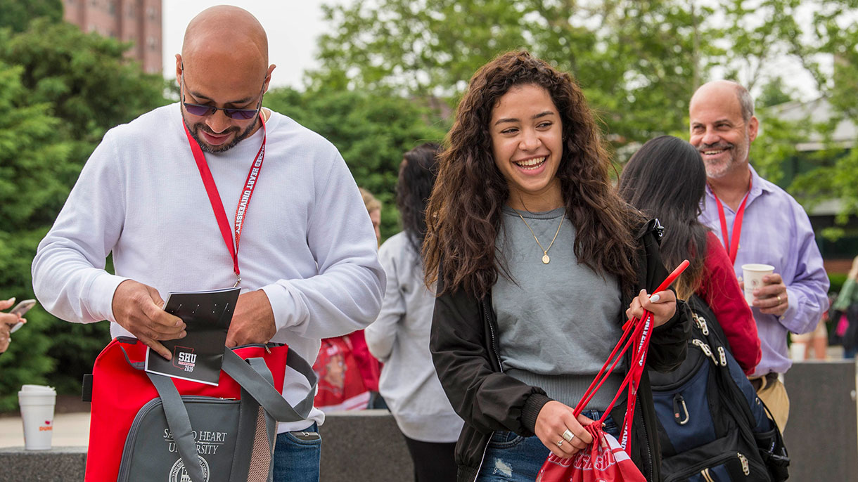 Orientation check-in