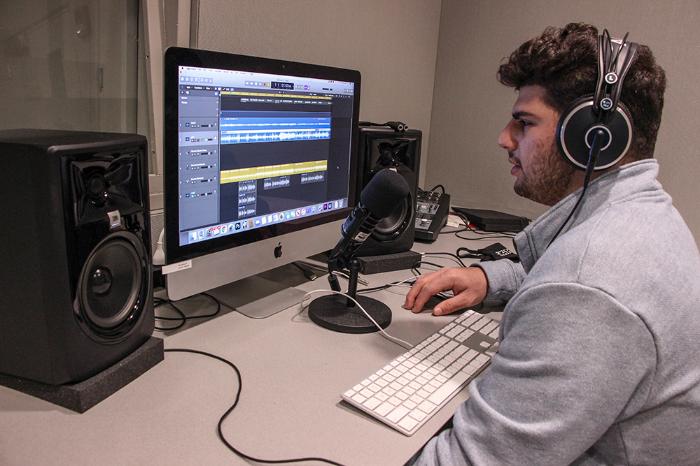 SCMA podcast studio