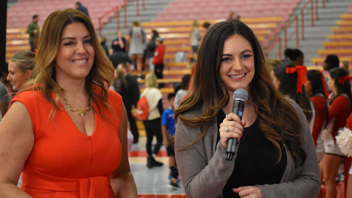 Jessica Manetti and Morgan Miller
