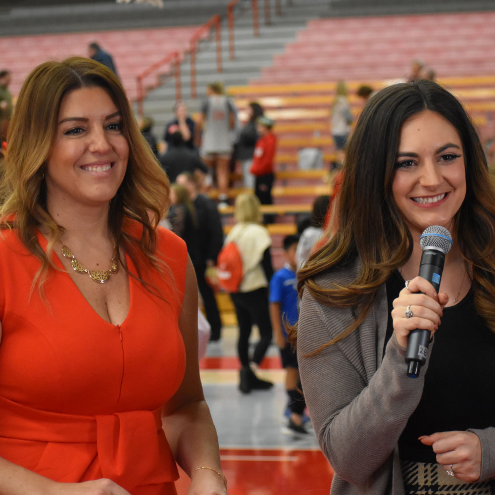 Jessica Manetti and Morgan Miller
