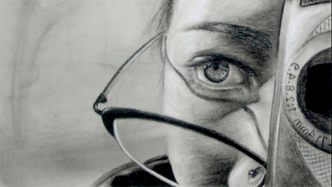 SHU studio art student's drawing