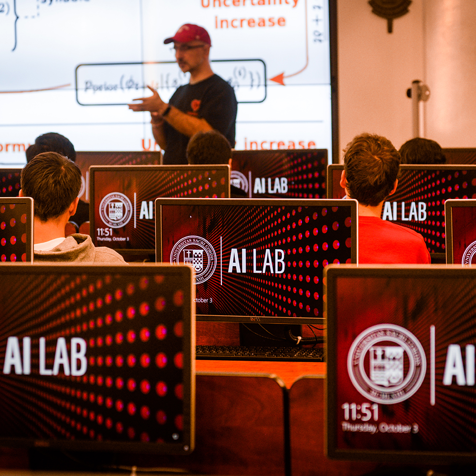 AI lab at SHU