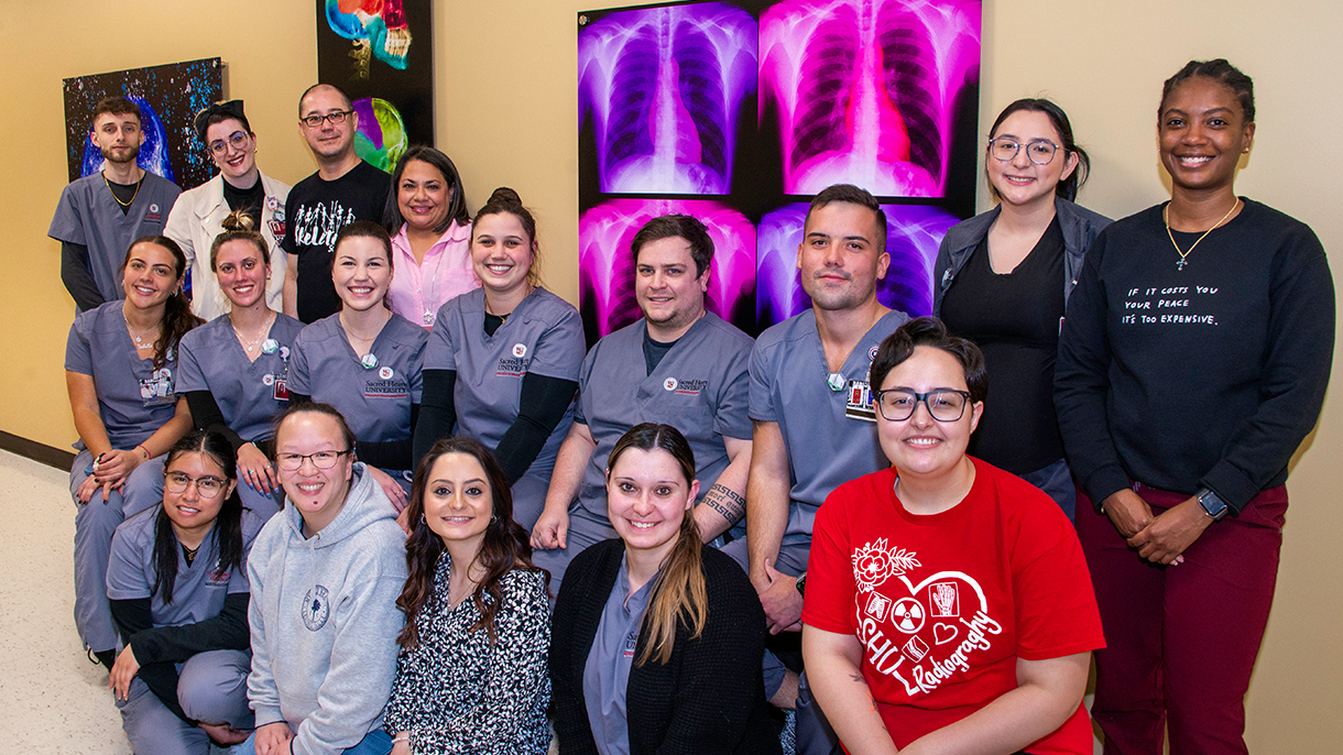 St. Vincent's College radiography students