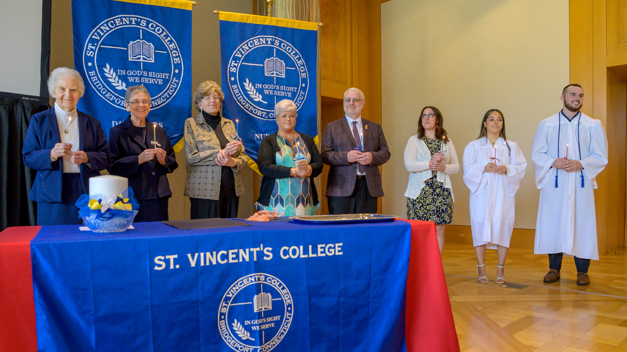St. Vincent's College pinning ceremony