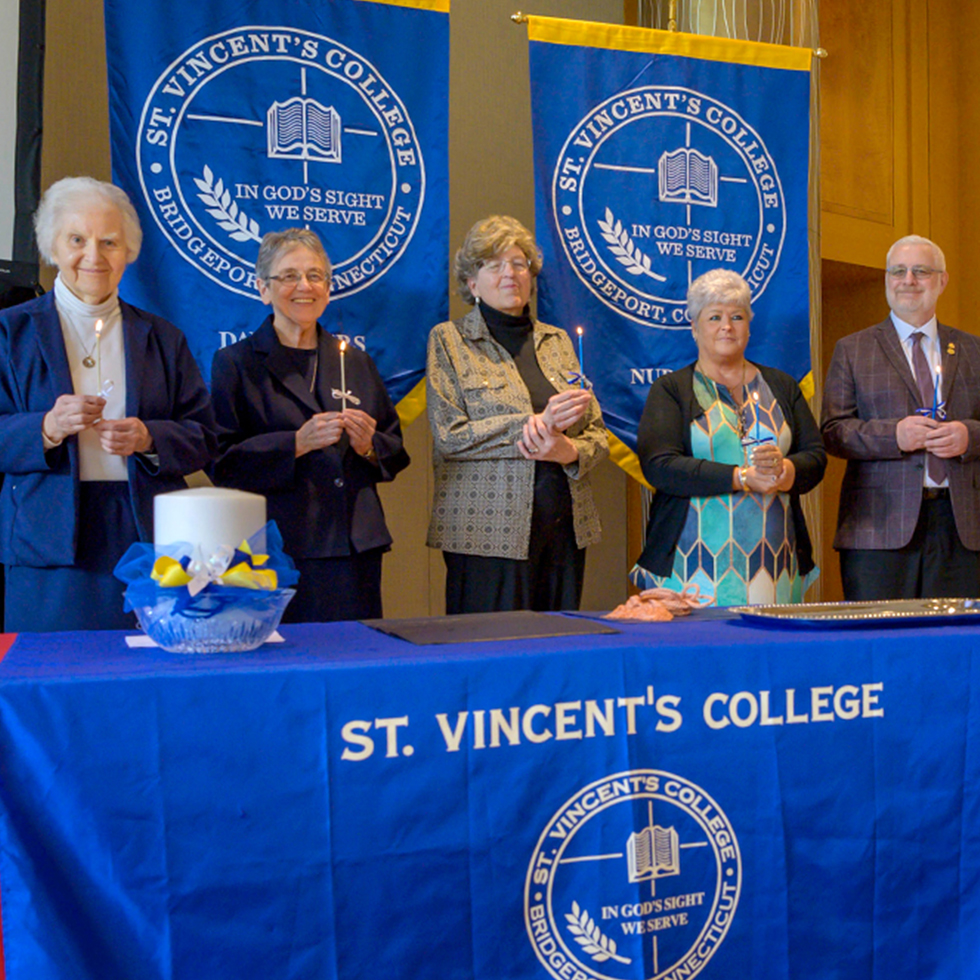 St. Vincent's College pinning ceremony