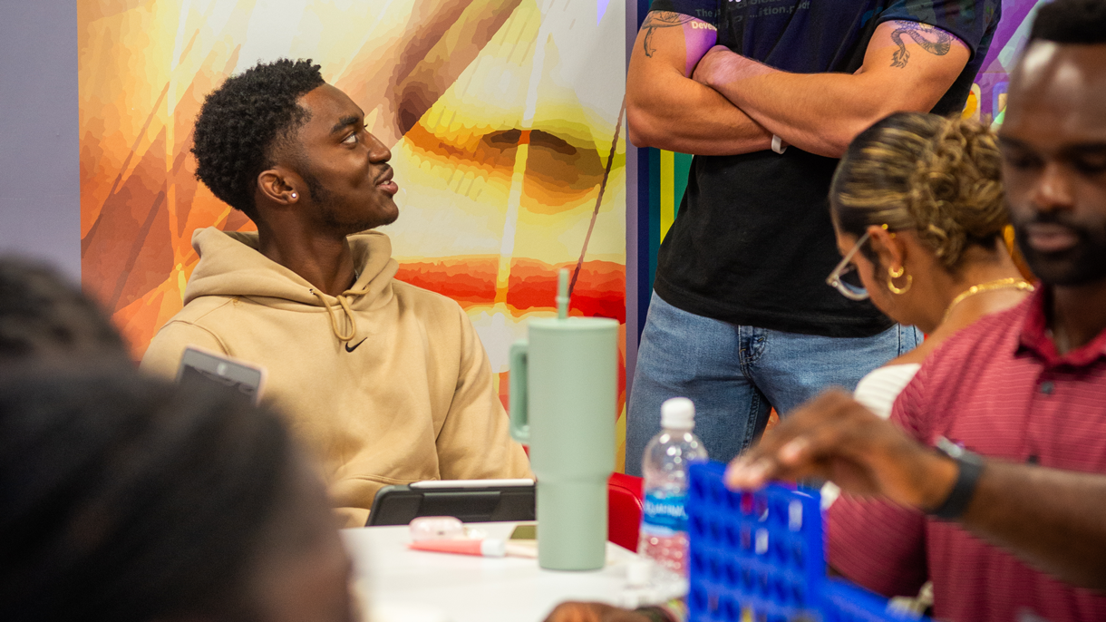 People in the Multicultural Center