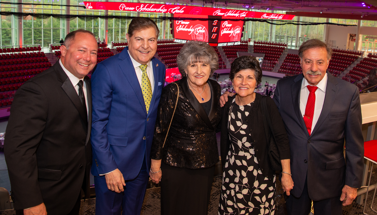 Group of people at Pioneer Scholarship Gala