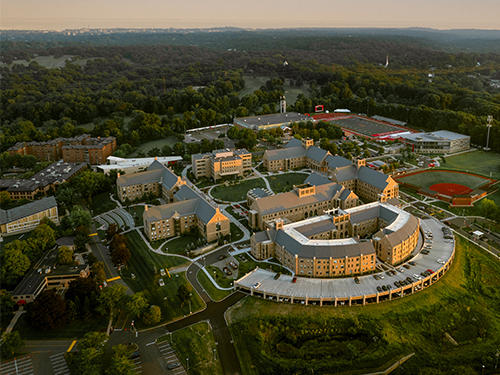 Aerial Photo of SHU Campus