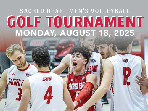 3rd Annual Sacred Heart Men's Volleyball Golf Tournament at Great River Golf Course | August 18
