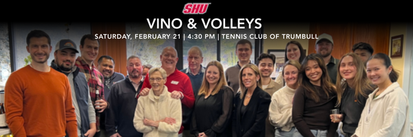SHU Tennis Vino & Volleys Reception | February 21, 2026